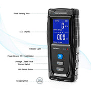 ERICKHILL EMF Meter Digital Electromagnetic Field Radiation Detector Machine V413-RT-100