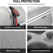 STARTRC Carrying Case for DJI Neo Portable PU Storage Protective Bag for DJI Neo Fly More Combo Accessories, V413-ST-1123988-NEO-CASE-GREY