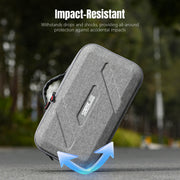 STARTRC Flip Drone Case for DJI Flip Fly More Combo,Portable PU Leather Shoulder Bag Can Organizes RC2/RC-N3 V413-ST12200080