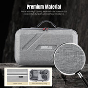STARTRC Flip Drone Case for DJI Flip Fly More Combo,Portable PU Leather Shoulder Bag Can Organizes RC2/RC-N3 V413-ST12200080