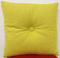Button Mustard Yellow Pre Filled 40x40cm Cushion or Chair pad V416-344128C20