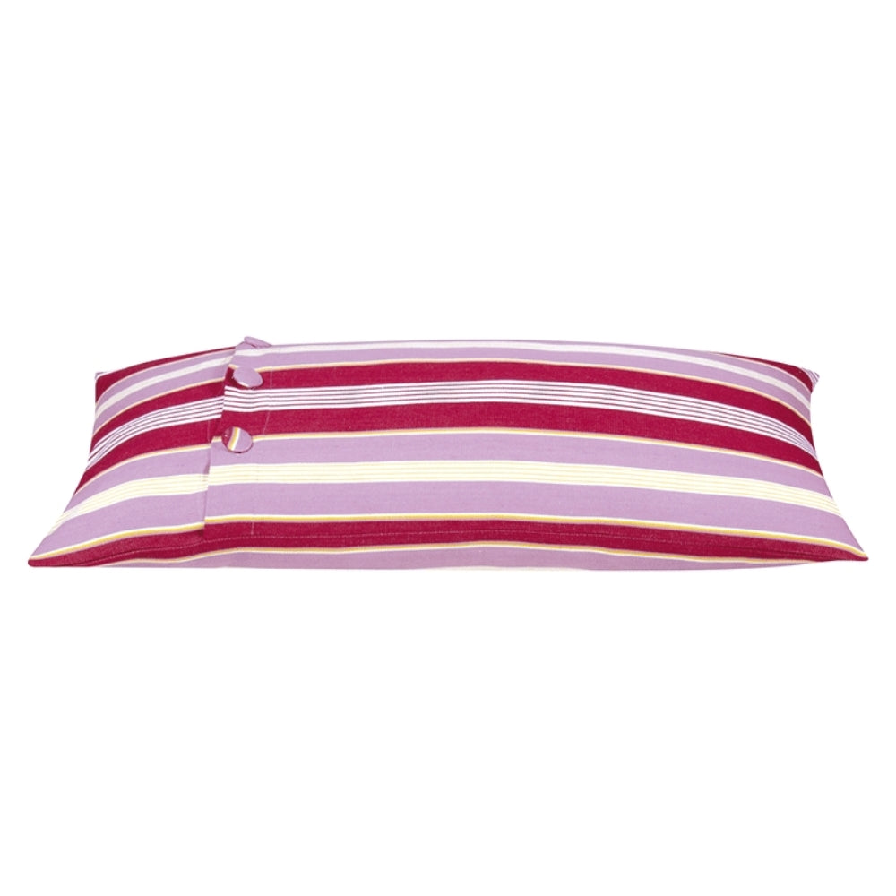 Coste Fuchsia 35x70cm Multicoloured Striped Cushion Cover V416-437134F10