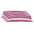 Pack of 4 Coste Fuchsia 35x70cm Multicoloured Striped Cushion Cover V416-437134F10PK4