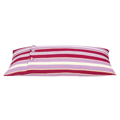 Pack of 4 Coste Fuchsia 35x70cm Multicoloured Striped Cushion Cover V416-437134F10PK4