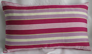 Pack of 4 Coste Fuchsia 35x70cm Multicoloured Striped Cushion Cover V416-437134F10PK4