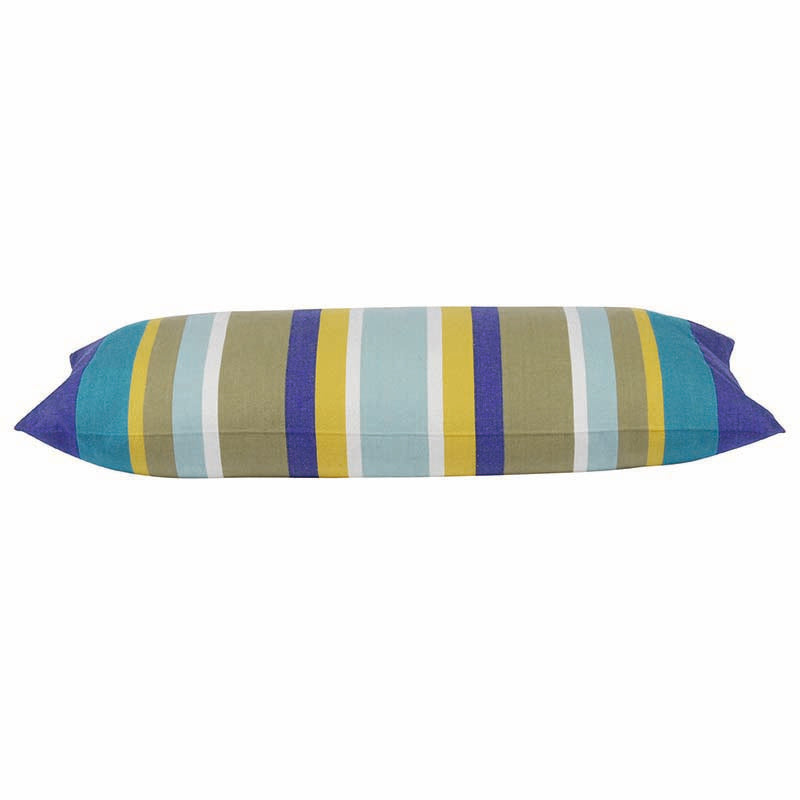 Corban Royal Rectangle 35x70cm Striped Multicoloured Cushion Cover V416-437152 E10