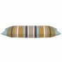 Corban Aqua Rectangle 35x70cm Striped Multicoloured Cushion Cover Nautical V416-437152P10