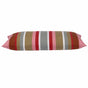 Corban Rose Pink Based Striped Cushion Cover Multicoloured Rectangle 35x70cm V416-437152R10