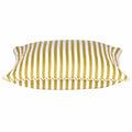 Dandi Mustard Yellow & White Striped Cushion Cover 40x40cm V416-444150C20
