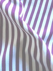 Dandi Fuchsia Plum Purple & White Striped Cushion Cover 40x40cm V416-444150F20