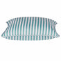 Dandi Pale Aqua Blue / Green & White Striped Cushion Cover 40x40cm V416-444150P10