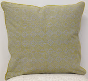 Azuk Mustard Yellow & Grey Cushion Cover V416-444164C20