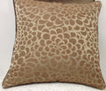 Flower Beige Petal Design Cushion Cover V416-444241B