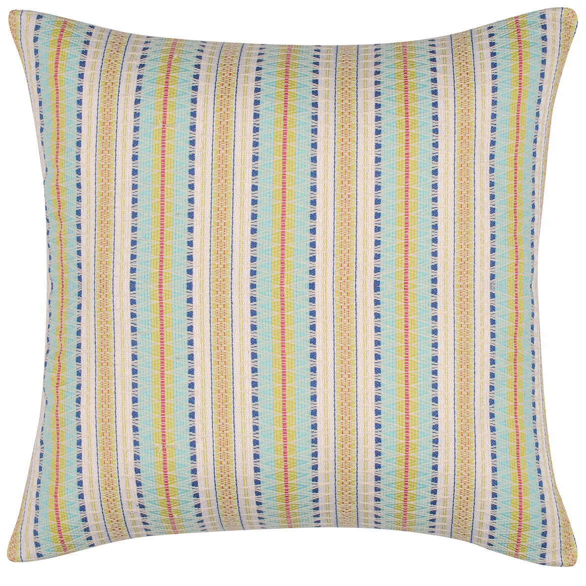 Finn Yellow Multicoloured Retro Cushion Cover V416-444247