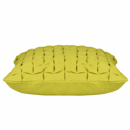 Flux Mustard Yellow 3D Textured Cushion Cover V416-445170C20