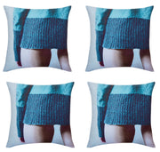 Pack of 4 Blaze Jumper Designer Cushion Covers 45cm x 45cm V416-445178JRPK4