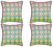 Pack of 4 Avia Fuchsia Cushion Covers Multicoloured Coloured V416-445211F10PK4