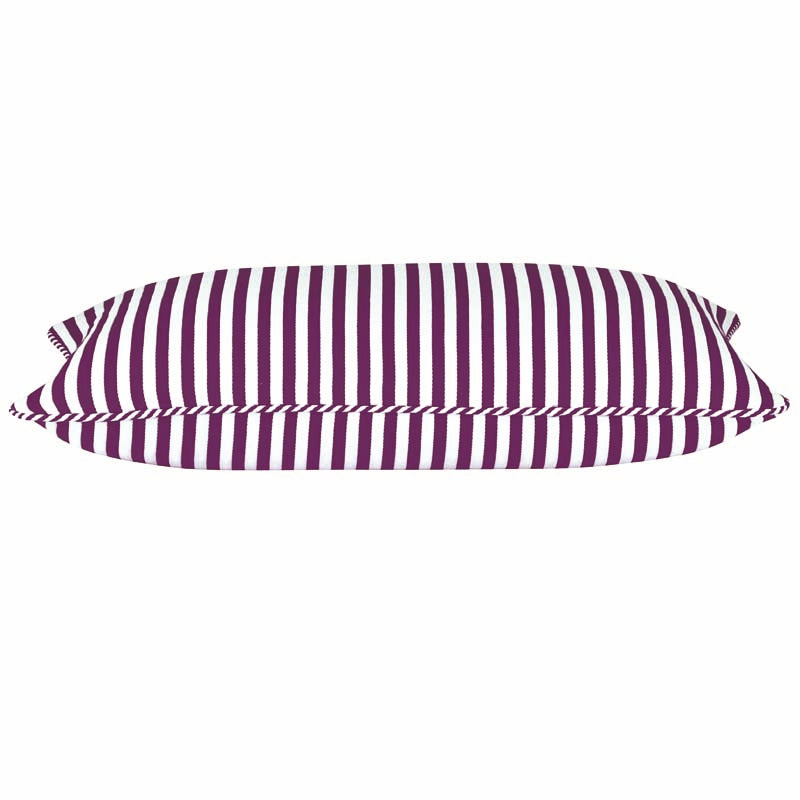 Dandi Fuchsia Plum Purple & White Cushion Cover V416-446150F20
