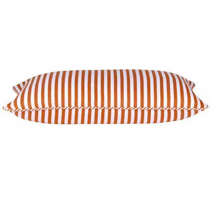 Pack of 4 Dandi Orange & White Rectangle Cushion Covers V416-446150Y20PK4