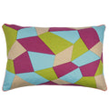 Geo Green 40x60cm Cushion Cover V416-446244GREEN