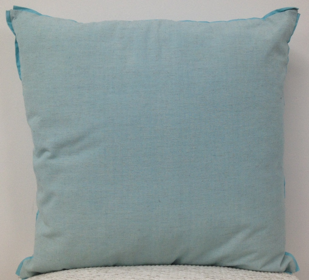 Frida Aqua Blue Cushion Cover V416-455117P01