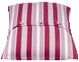 Coste Fuchsia 50x50cm Striped Cushion Cover V416-455134F10