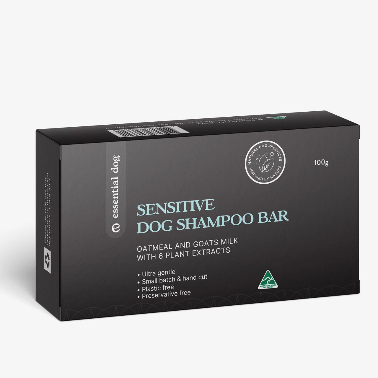 Essential Dog Sensitive Shampoo Bar (Oatmeal & Goatsmilk) V422-DSB100S