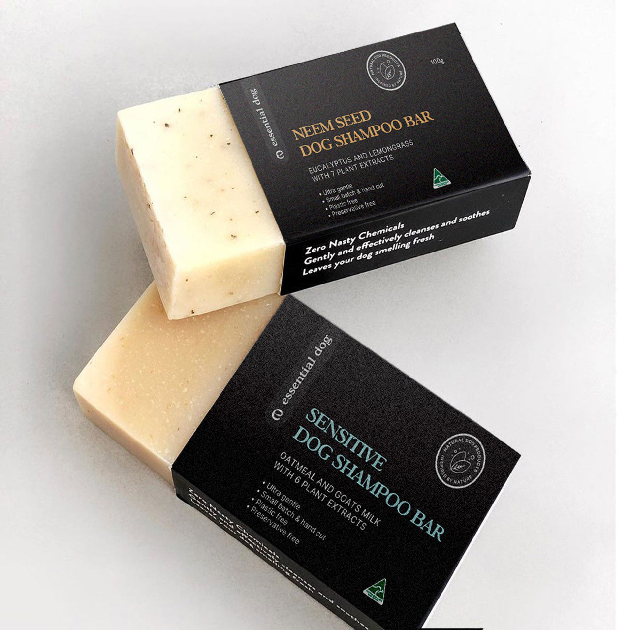 Essential Dog Sensitive Shampoo Bar (Oatmeal & Goatsmilk) V422-DSB100S