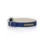 Natural Hemp & Cotton Dog Collar (Ink Blue) V422-HC-B-M