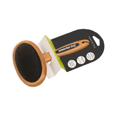 Natural Bamboo Slicker Brush: Cats & Dogs V422-SB-M