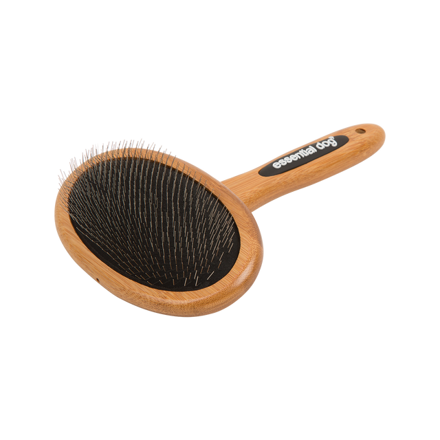 Natural Bamboo Slicker Brush: Cats & Dogs V422-SB-M