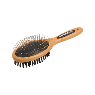 Natural Bamboo Two Sided Brush: Cats & Dogs V422-TSB-M