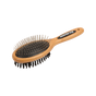 Natural Bamboo Two Sided Brush: Cats & Dogs V422-TSB-M