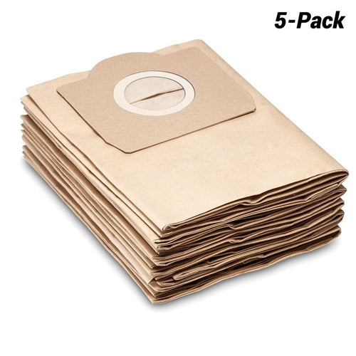 5 x Vac Bags for Karcher NT WD MV Series V424-AF198K