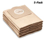 5 x Vac Bags for Karcher NT WD MV Series V424-AF198K