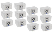 12 X Auto Empty Station Dust Bags For Ecovacs Deebot X1 Omni Series Robots V424-DE-BAGX1X12