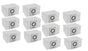12 X Auto Empty Station Dust Bags For Ecovacs Deebot X1 Omni Series Robots V424-DE-BAGX1X12
