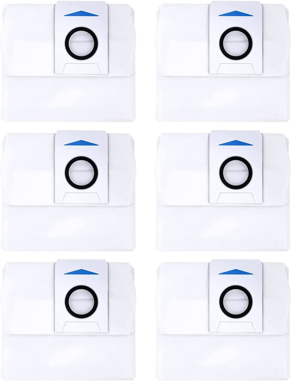 12 X Auto Empty Station Dust Bags For Ecovacs Deebot X1 Omni Series Robots V424-DE-BAGX1X12