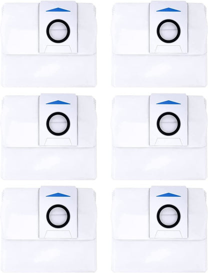 12 X Auto Empty Station Dust Bags For Ecovacs Deebot X1 Omni Series Robots V424-DE-BAGX1X12