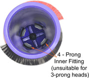 Roller brush for Dyson V6 Absolute, Motorhead, Animal Origin & Animal Extra V424-DY-RBV6