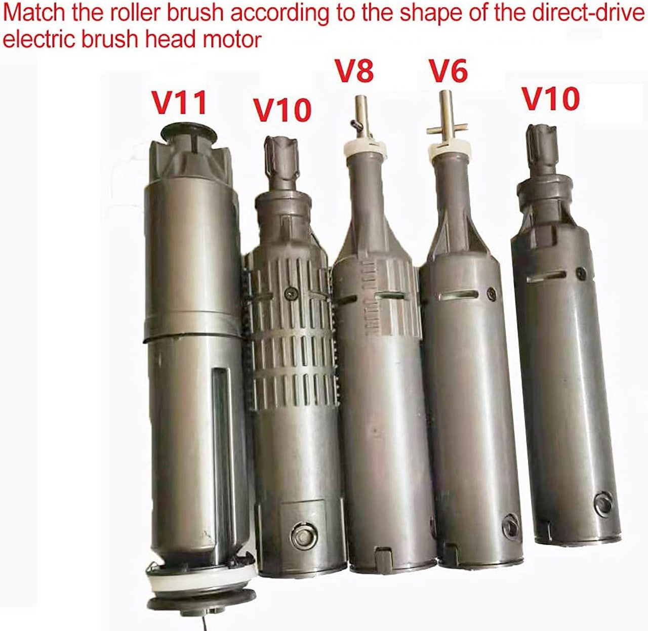 Roller brush for Dyson V6 Absolute, Motorhead, Animal Origin & Animal Extra V424-DY-RBV6