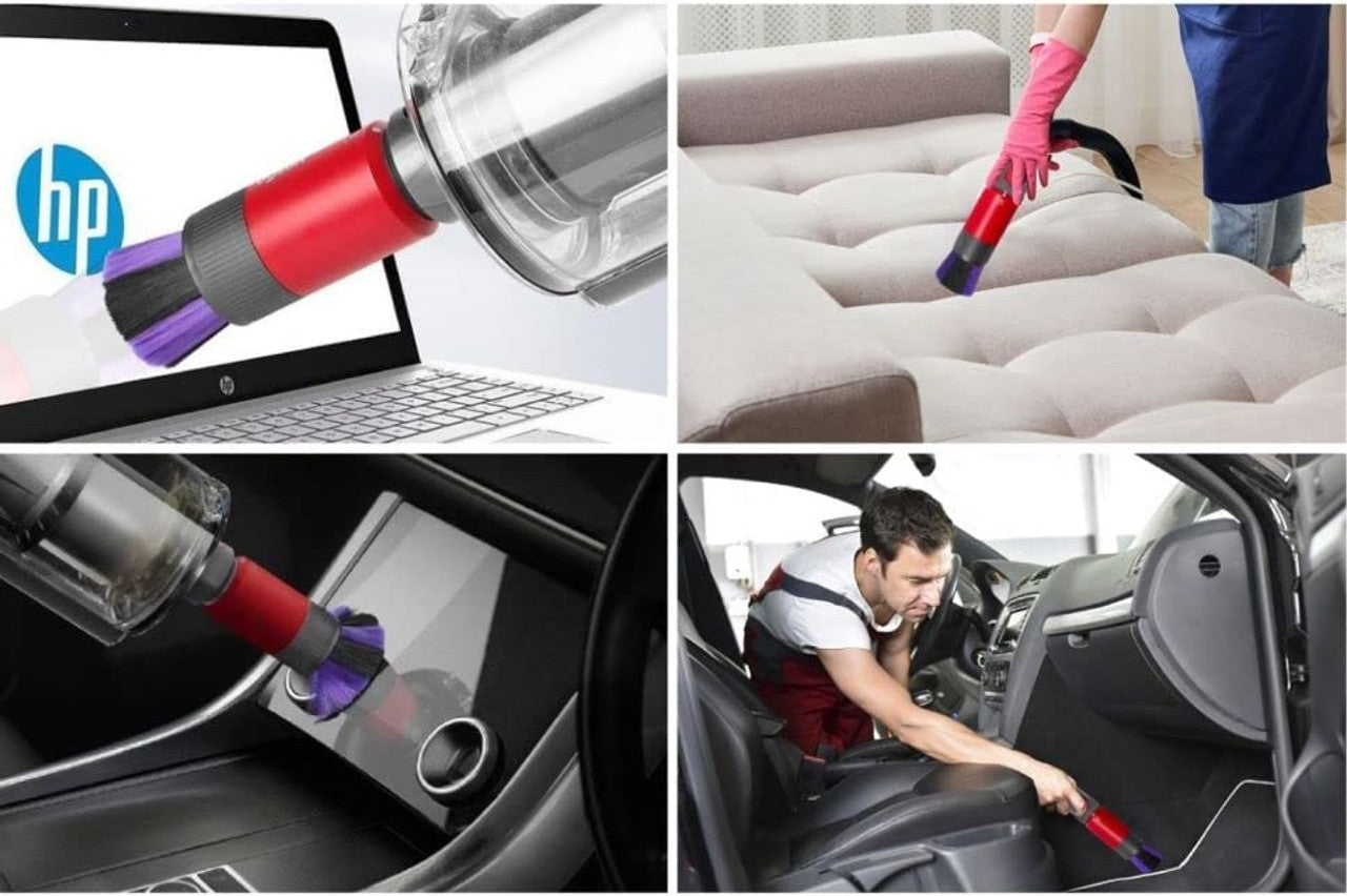 Scratch-Free, Self cleaning Dusting Brush for Dyson V7, V8, V10, V11, V12 & V15 V424-DY-SOFTBRUSH