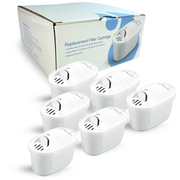 Hygieia 6 Pack - Water Jug Cartridge Filters - For Most Brita Water Jugs V424-FILT-BRIX6