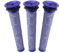 3 x Filters for DYSON V6, V7, V8, DC58, DC59, DC61, DC62 stickvac V424-FILTD-PV6X3