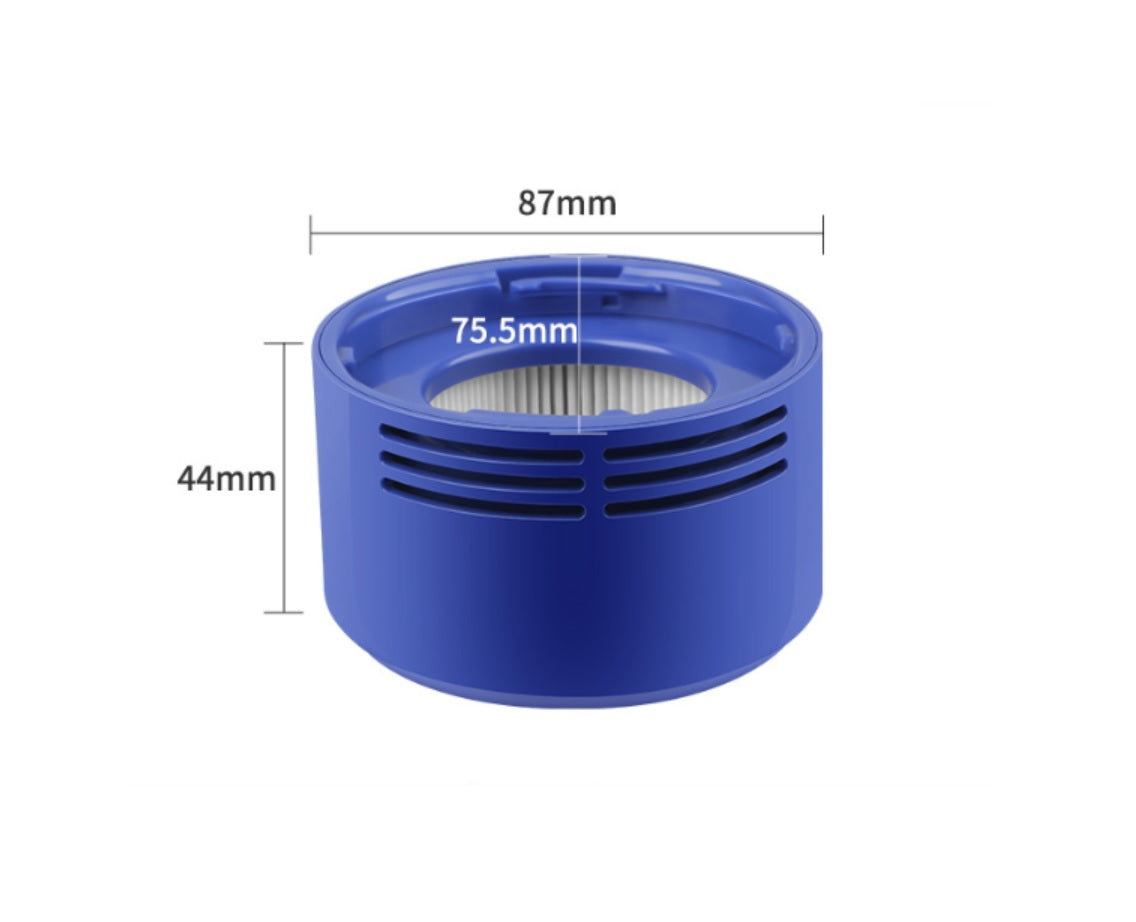 HEPA exhaust filter for Dyson V7 & V8 cordless stick vacuum cleaners V424-FILTD-V7