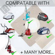 10 X Dust Bags for Sauber Pro Pets SJ-100 Vacuum Cleaners V424-HY-BAGSJ100