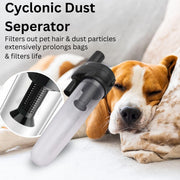 Hygieia Cyclonic Dust Separator (Bag Saver) - For Most Vacuum Brands V424-HY-CYSEP