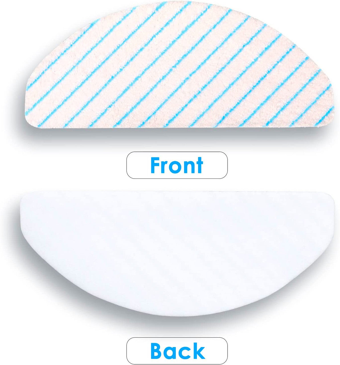 10 X Mopping pads for Ecovacs Deebot T9/T9+/N8 PRO/N8 PRO+/N8/N8+/NEO/T8/T8+/T8 AIVI/X1 PLUS/T10 PLUS V424-HY-DEE-MOPT8