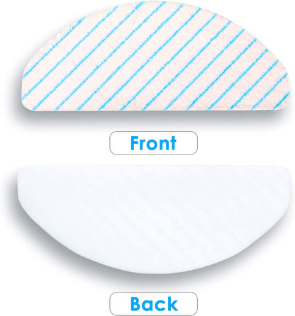 10 X Mopping pads for Ecovacs Deebot T9/T9+/N8 PRO/N8 PRO+/N8/N8+/NEO/T8/T8+/T8 AIVI/X1 PLUS/T10 PLUS V424-HY-DEE-MOPT8