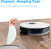 10 X Mopping pads for Ecovacs Deebot T9/T9+/N8 PRO/N8 PRO+/N8/N8+/NEO/T8/T8+/T8 AIVI/X1 PLUS/T10 PLUS V424-HY-DEE-MOPT8